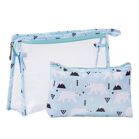 Bag lovely Make Up Case Travel Zipper Makeup Beauty Wash-BS00570-Veeddydropshipping