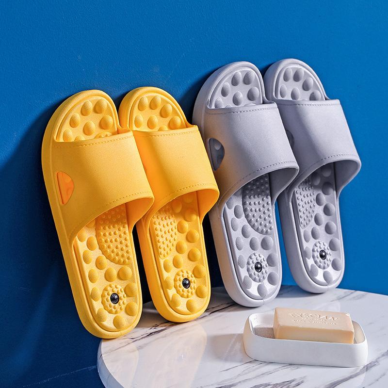 home indoor couple non-slip slippers bath massage sandals-BS01305-Veeddydropshipping