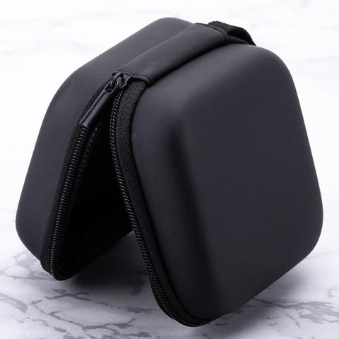 Headphone Case Bag with Lanyard Earphone Box Storage for Memory Card Headset USB Cable-PA00861-Veeddydropshipping