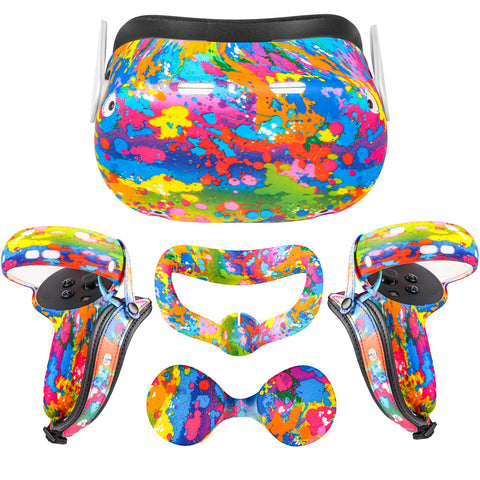 Halloween Christmas Decorations For Oculus Quest 2 Case Controller Handle -CE01162-Veeddydropshipping