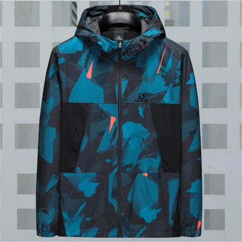Autumn Outdoor Camo Windbreaker Jackets Mens-MF01087-Veeddydropshipping