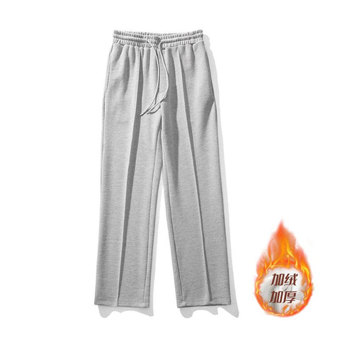 Pants Korean Man Loose Ankle-Length Winter-MF00355-Veeddydropshipping