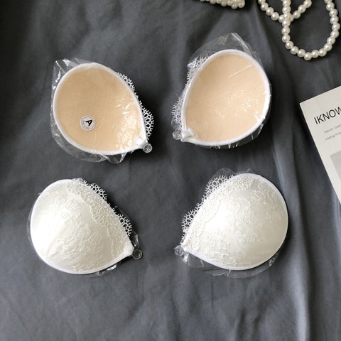 Lace Embroidery Invisible Push up Sticky Bras-WF00860-Veeddydropshipping