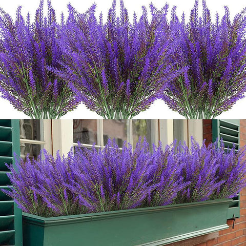 Artificial Flowers Romantic Provence Lavender Wedding Decorative-HA00681-Veeddydropshipping