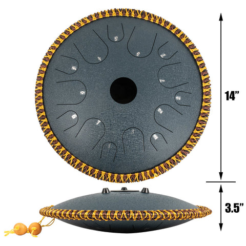 Tone Steel Tongue Drum In C Minor Hand Pan Drum  With Travel Bag -CO00011-Veeddydropshipping