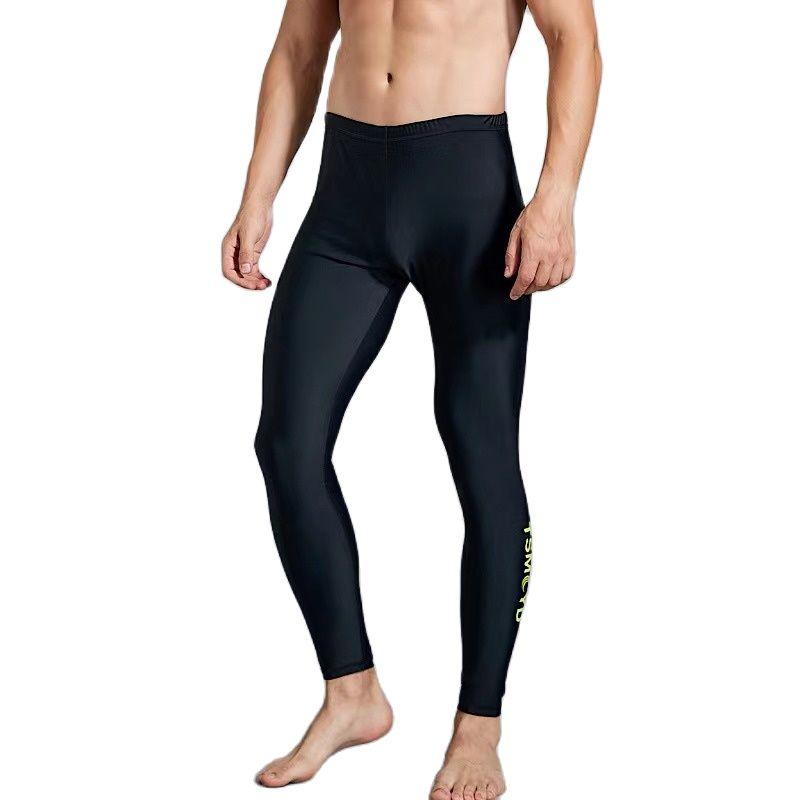 Women Men Rash Guard Pants Lycra Quick Dry Yoga Tight Pants Swimming -OS00252-Veeddydropshipping