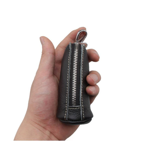 Small Round Columnar Key Holder Car Key Wallet Coin-BS00633-Veeddydropshipping