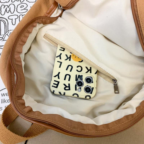 Backpack Cool Lady Vintage Book Bag New Women Cute Student-BS00057-Veeddydropshipping