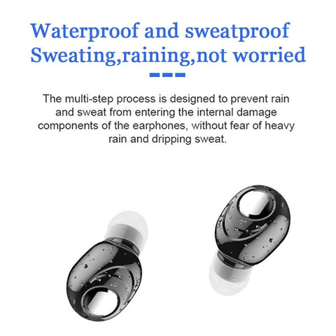Mini In-Ear 5.0 Bluetooth Earphone HiFi Wireless Headset With Mic Sports -CE01250-Veeddydropshipping