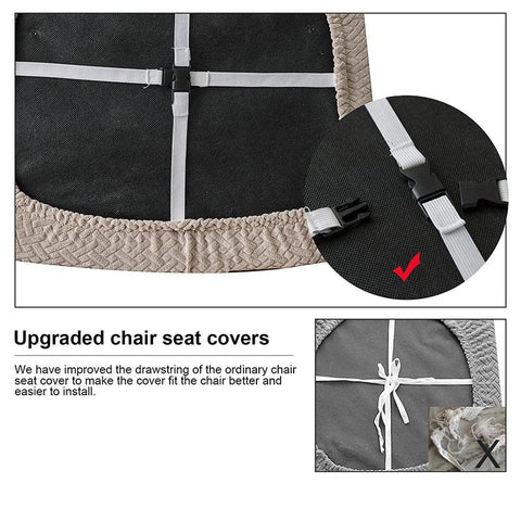 Waterproof Elastic Chair Seat Cover-HA00398-Veeddydropshipping