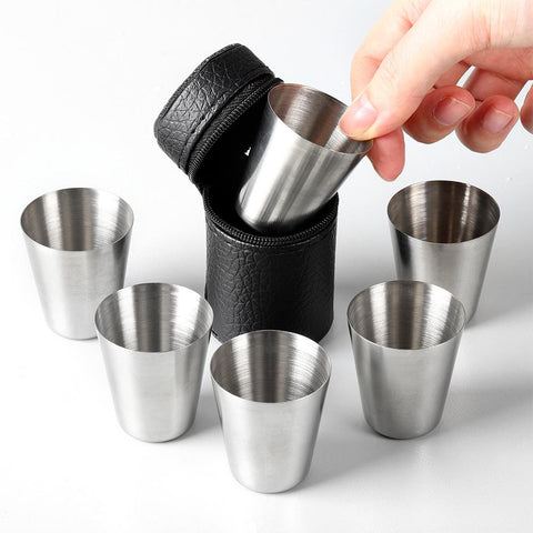 Outdoor Practical Travel Stainless Steel Cups-HA01255-Veeddydropshipping
