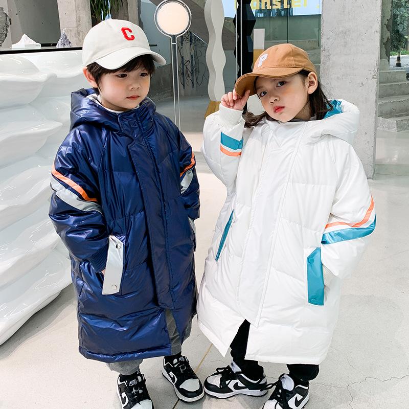 Kids Winter Girls Boys Waterproof Hooded Jackets-TB01032-Veeddydropshipping