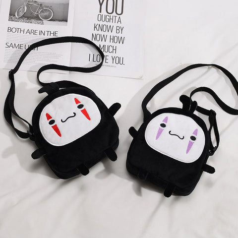 casual diagonal bag Harajuku girl plush shoulder bag wild-BS00394-Veeddydropshipping