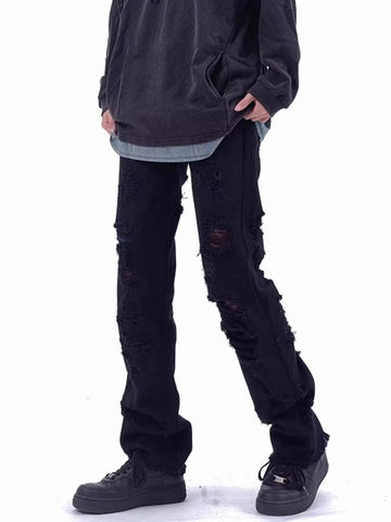 Embroidered Jeans Y2k Jeans Fashion Boyfriend Style-MF00651-Veeddydropshipping