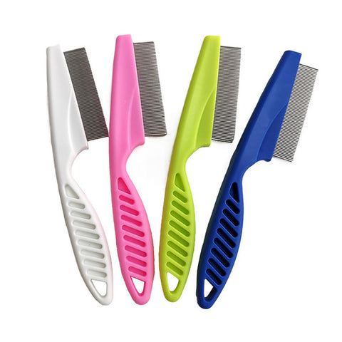 Pet Cat Comb Anti Lice Stainless Steel-HA01383-Veeddydropshipping