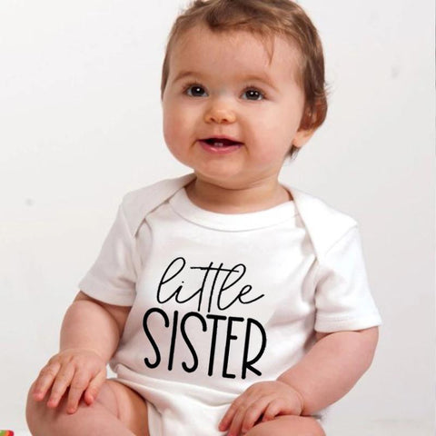 Mother Kids T-shirts Boys Clothes New Girl Tee Shirt Big Brother Little-TB00965-Veeddydropshipping