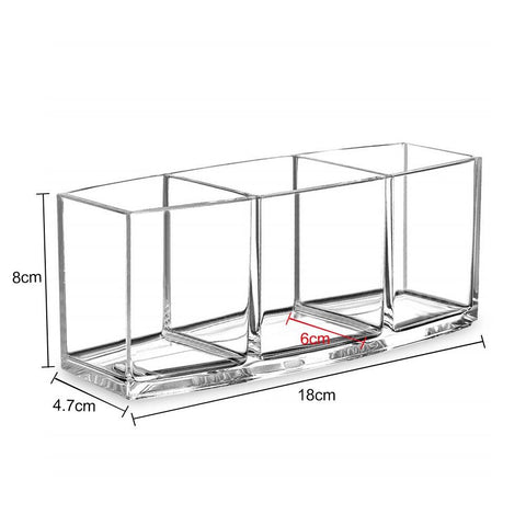 Acrylic Organizer for Cosmetics Transparent Eyebrow-HA00808-Veeddydropshipping
