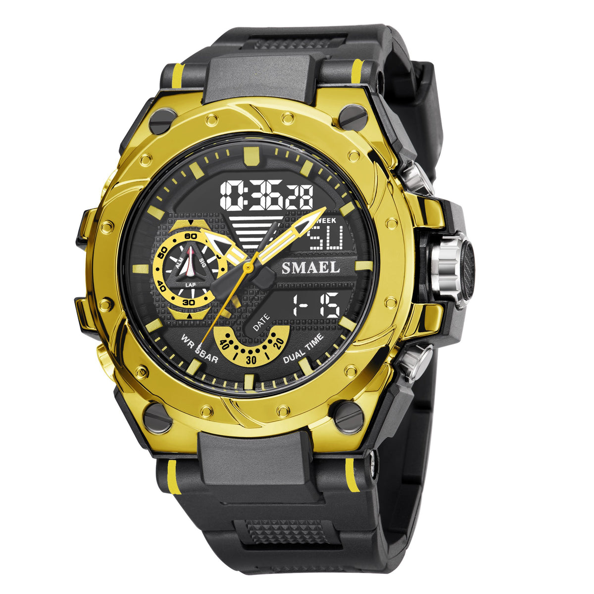 Sports Watches Waterproof Army Blue Stopwatch Display -JW00779-Veeddydropshipping