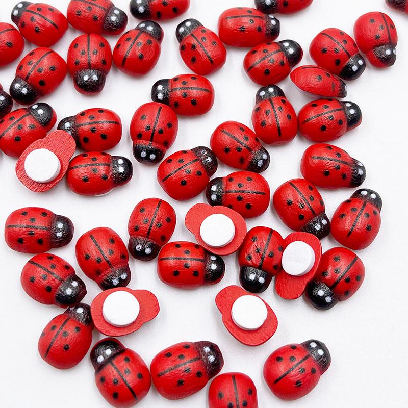 Wood Glue Ladybug Bee DIY Gift Party Decoration-HA00135-Veeddydropshipping