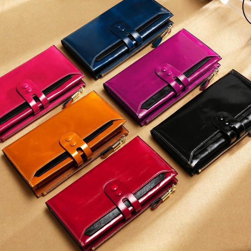 Multi-card Position Handbag Card Pocket Long Ladies Wallets-BS00194-Veeddydropshipping