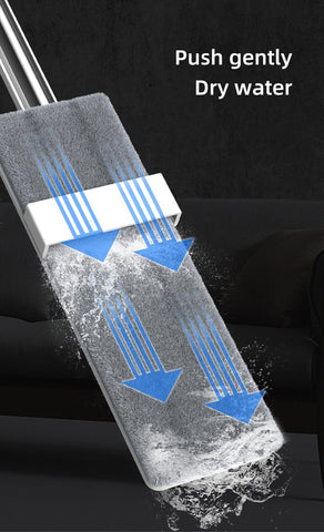 Hands Free Squeeze Mop Floor Flat-HA01083-Veeddydropshipping