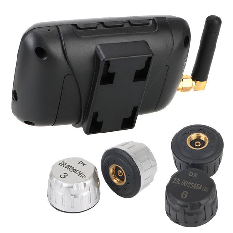 Digital LCD Display Replaceable Battery Auto Truck BUS TPMS with 6 External-AM00149-Veeddydropshipping