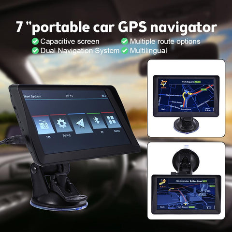 Universal 7inch Car GPS Navigator Latest Map Europe Touch Screen-AM00734-Veeddydropshipping