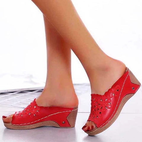 Open Toe Women Shoe Comfortable Fish Mouth Sandals Women-BS00859-Veeddydropshipping