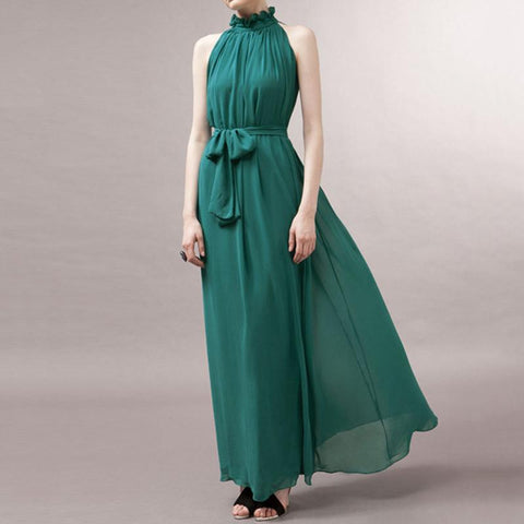 2021 Pregnancy Dress Maternity Dresses Women Dress Chiffon Long Dress-TB00587-Veeddydropshipping