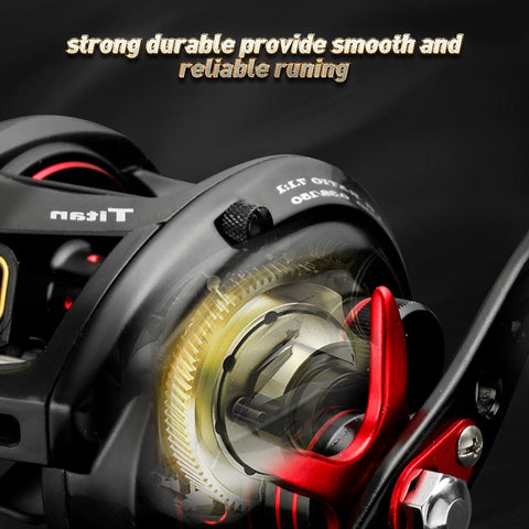Fishing reel MT200 Bait Casting Reel Big Game 13kg Max Drag jigging Fishing -OS00339-Veeddydropshipping