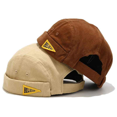 Cap Loop Top Male Female Skullies Docker Hats-MF00979-Veeddydropshipping