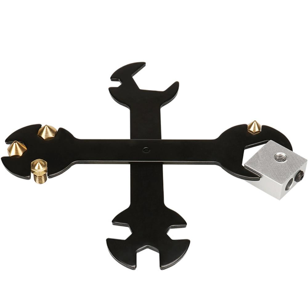 2PCS L-Shaped 6mm 7mm Wrench Tool For Fixed MK8 E3d Brass Nozzle 5 IN 1-Veeddydropshipping