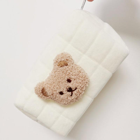 Cute Bear Baby Toiletry Bag Make Up Cosmetic Bags Portable Diaper Pouch-TB00709-Veeddydropshipping