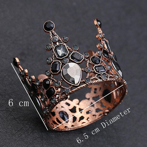 Wedding Crystal Brithday cake baking decorative Head Jewelry -JW00521-Veeddydropshipping