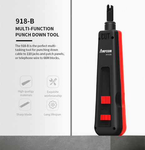 Network Cable Tool with Two Blades-CO01499-Veeddydropshipping