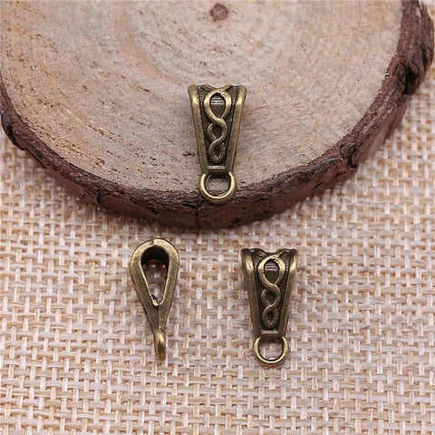 Charm Antique Bronze Color Beads  Making Jewelry -JW01645-Veeddydropshipping