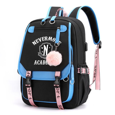 Girls Laptop Rucksack Student Shoulder School Bag Schoolbag Fashion-BS00025-Veeddydropshipping