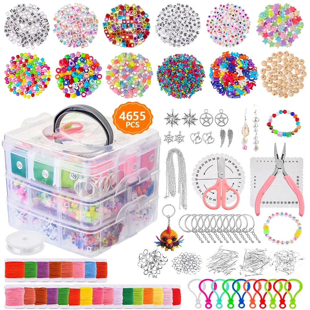 Making Supplies  Jewelry Accessories Letter Beading Set-JW01485-Veeddydropshipping