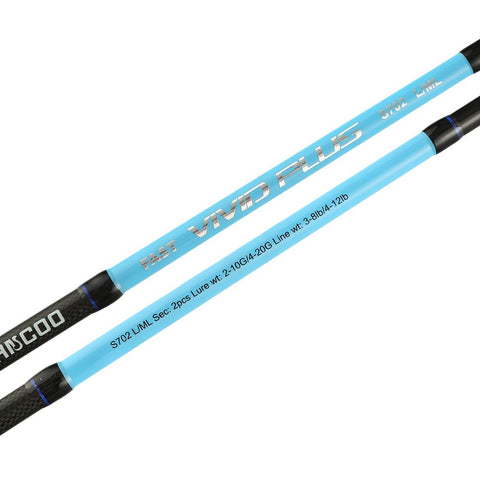 M/ML Spinning Rod Solid Tip 2.1m 1.92m Trout Rod Fast Action Carbon Rod-OS00395-Veeddydropshipping