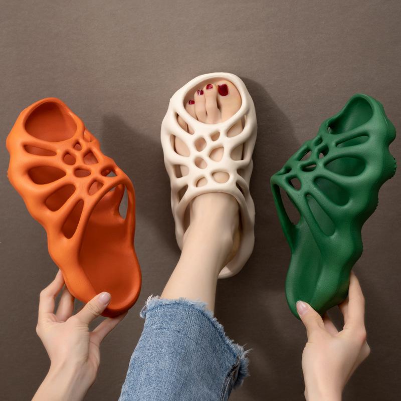 fashion seaside beach shoes casual spider web sandals-BS01298-Veeddydropshipping