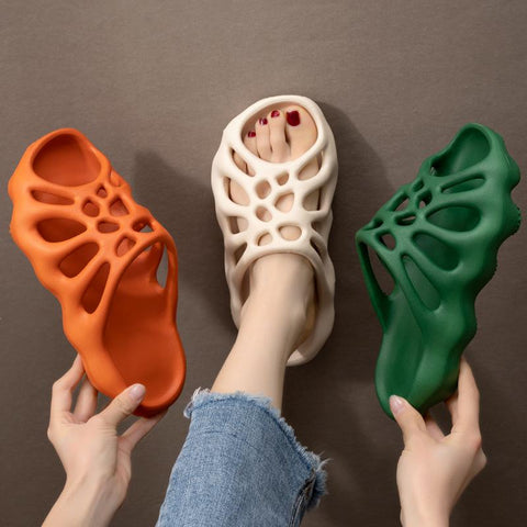 fashion seaside beach shoes casual spider web sandals-BS01298-Veeddydropshipping