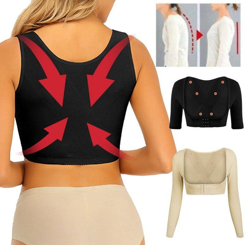 Women Shoulder Shapewear Back Support-WF00984-Veeddydropshipping