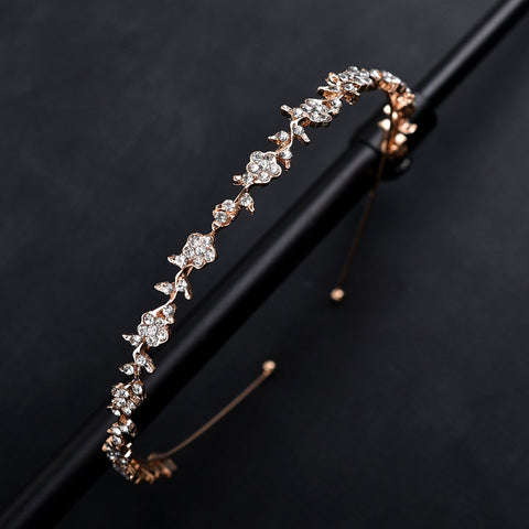 Tiara Headband Bridal Princess Hair Accessories Jewelry -JW00522-Veeddydropshipping