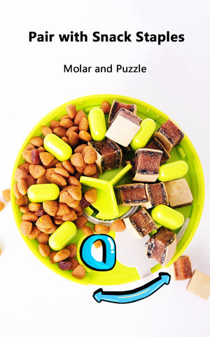 Pet Funny Interactive Dog Cat Toy Feed Bowl-HA01504-Veeddydropshipping