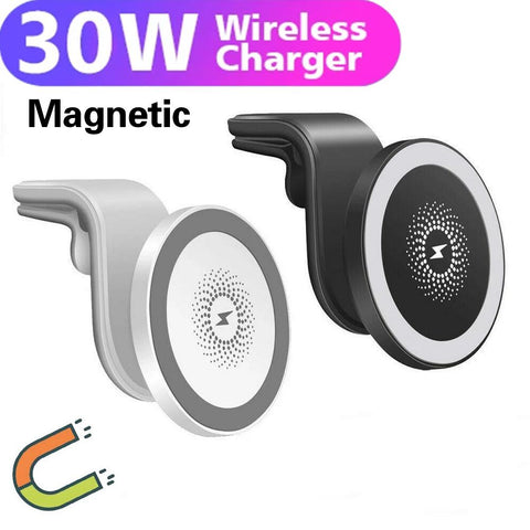Magnetic Wireless Car Charger Holder Fast Charging-Veeddydropshipping