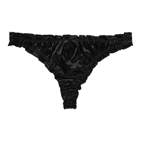 Women Underwear Low Waist Soft Silk Panties-WF00853-Veeddydropshipping