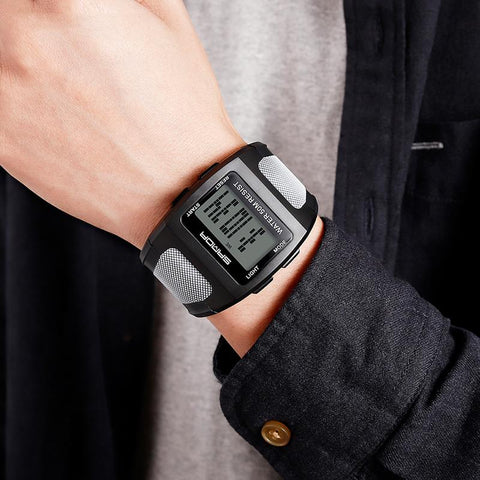 Fashion Watches Men Big Dial Screen Sport Watch Waterproof -JW00724-Veeddydropshipping