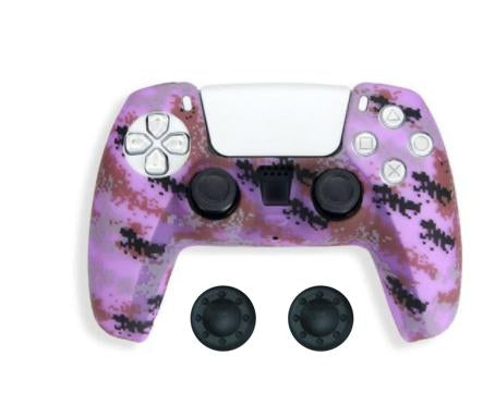 Soft Silicone Gel Rubber Case Cover For SONY Playstation 5 PS5 Controller Protection Case-CE01371-Veeddydropshipping