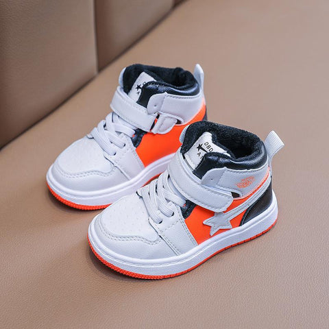 Children Cashmere Shoes Autumn Winter New Boys Girls Cotton-TB00133-Veeddydropshipping