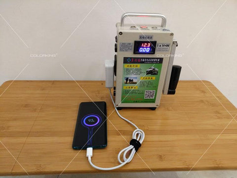 Hand Crank Generator Treasure Large Capacity-TI00674-Veeddydropshipping
